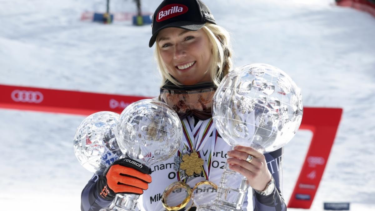 Mikaela Shiffrin ging als Titelverteidigerin in die Ski-alpin-Weltcup-Saison 2023/2024 der Damen. (Foto)