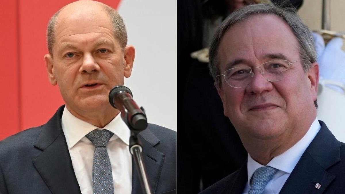 Wer wird der n&auml;chste Kanzler: Olaf Scholz oder Armin Laschet? (Foto)