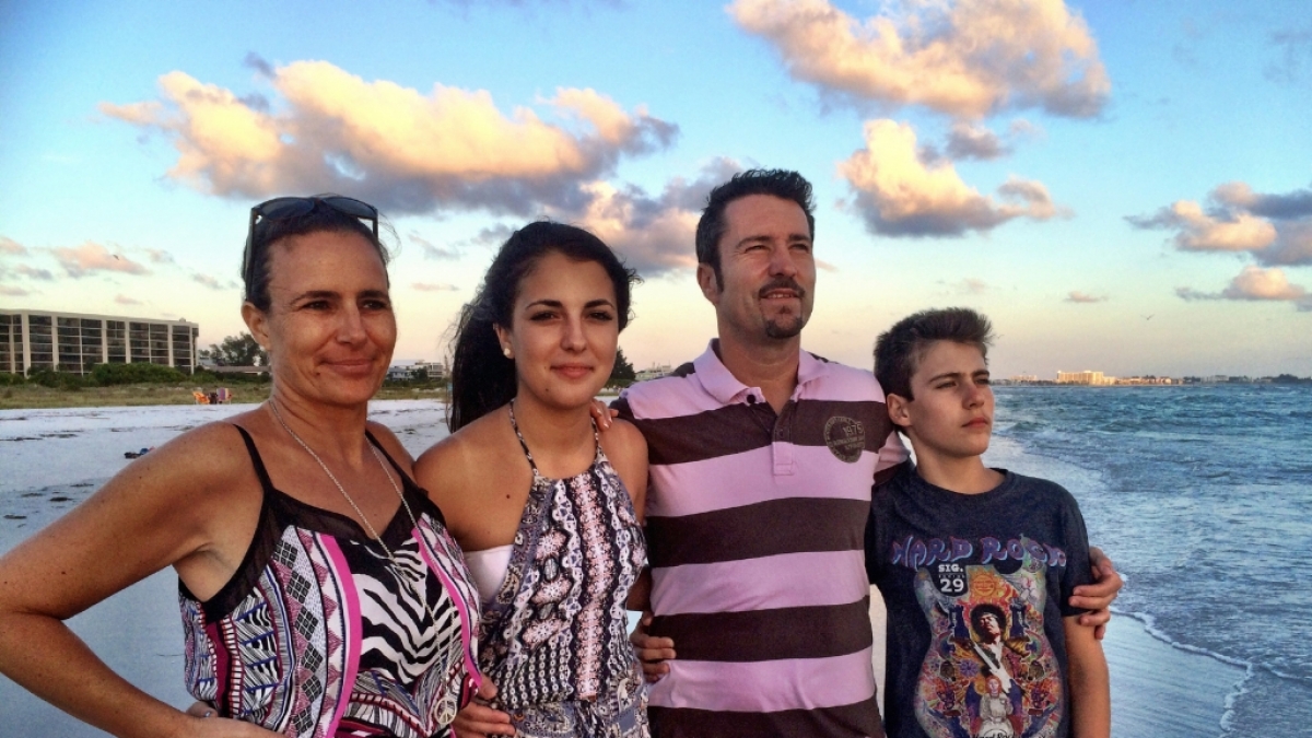 Familie Betz in Florida. (Foto)