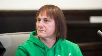 Die Angeklagte Angelika W. während des Gerichtsprozesses.