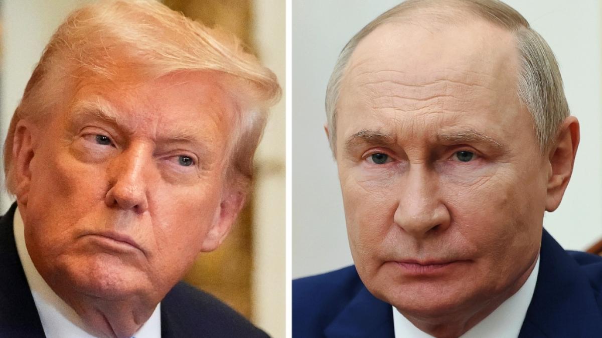 Donald Trump und Wladimir Putin treffen sich am 15. August in Alaska - unter enormen Sicherheitsvorkehrungen. (Foto)