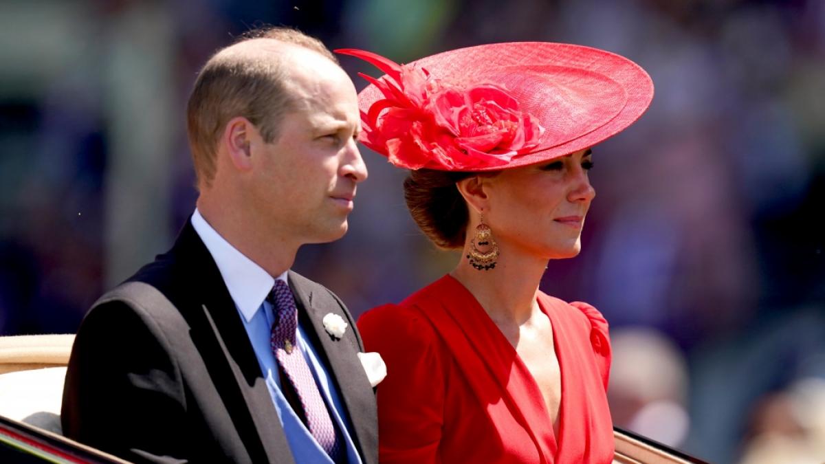 Auf solch einen strahlenden Auftritt von Prinzessin Kate musste das Publikum beim Pferderennen Royal Ascot kurzfristig verzichten. (Foto)