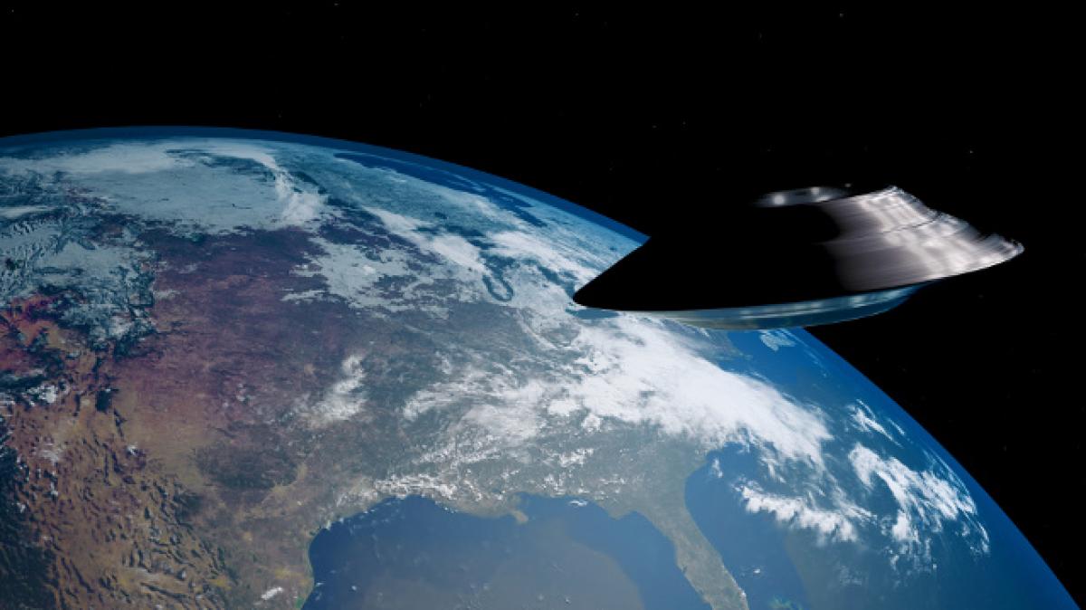 Piloten der US-Navi Fliegerstaffel haben Berichten zu Folge in den Jahren 2014 und 2015 regelm&auml;&szlig;ige UFO-Sichtungen via Infrarot-Kamera aufgenommen und dokumentiert. (Foto)