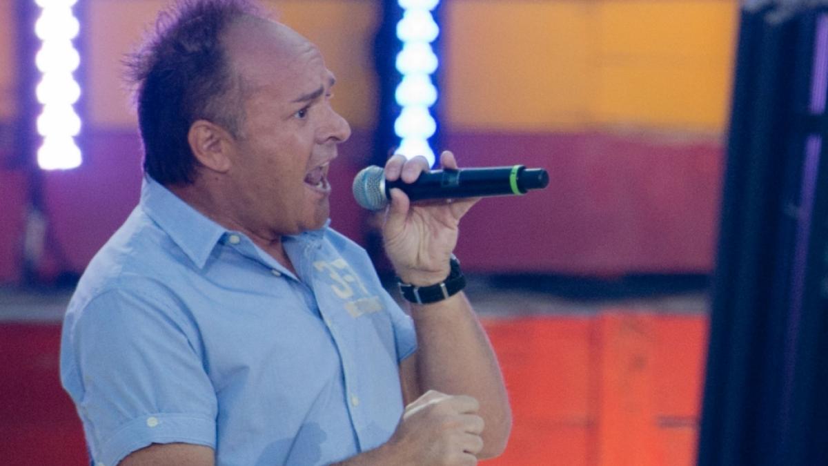 Tim Toupet in seinem Element: Als S&auml;nger auf der B&uuml;hne. (Foto)