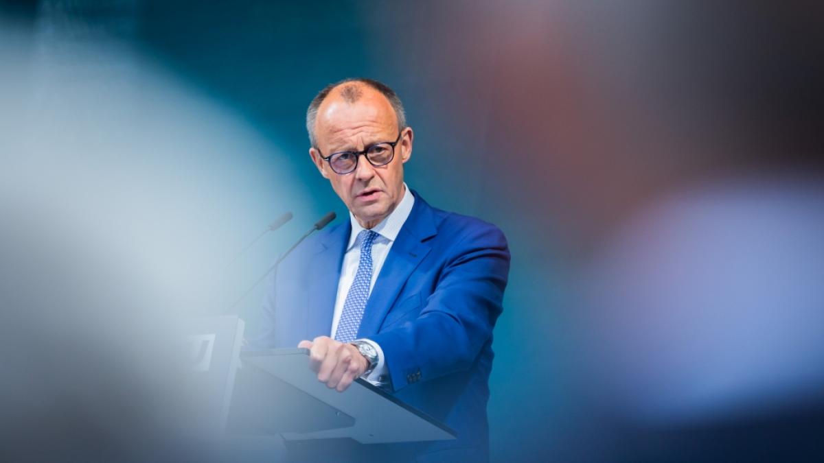 Nicht nur bei der Europawahl 2024, auch in aktuellen Meinungsumfragen surfen die CDU und Friedrich Merz aktuell auf der Erfolgswelle. (Foto)
