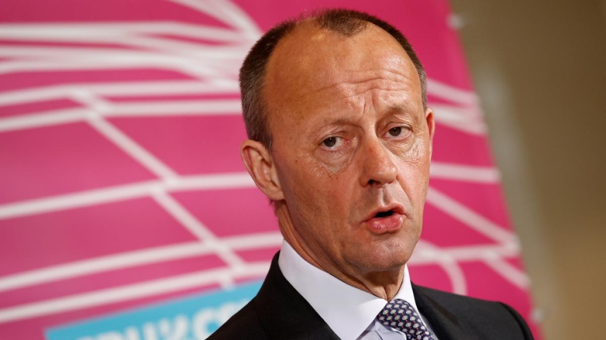 Unter CDU-Chef Friedrich Merz fuhr seine Partei bei der Landtagswahl im Saarland eine historische Niederlage ein. (Foto)