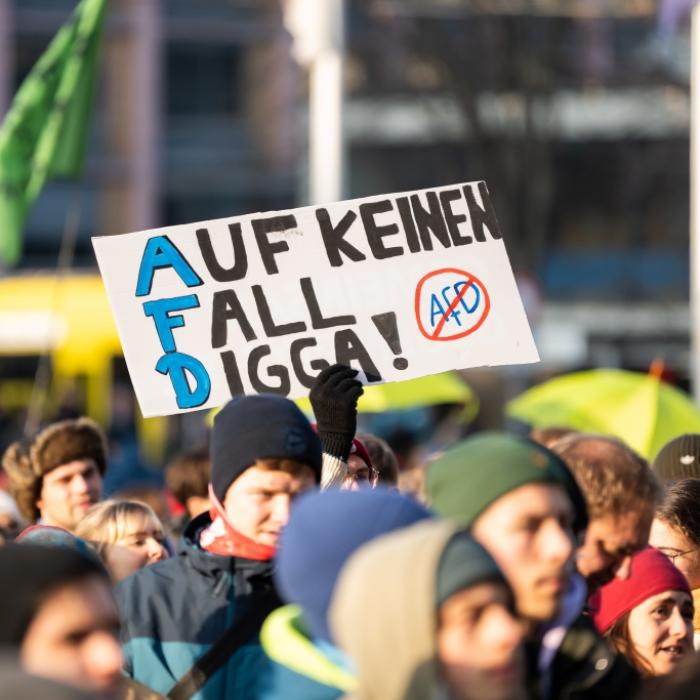 Wann und wo gibt's ab 1.11. Demos gegen AfD, Menschenhass und Rechtsruck?