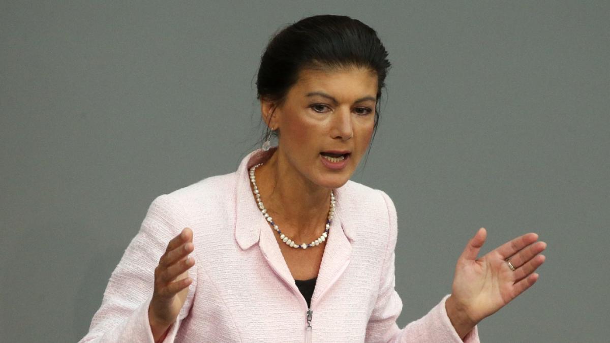 Sahra Wagenknecht musste sich bei Markus Lanz einiges anh&ouml;ren. (Foto)