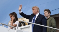 In Donald Trumps Wahlkampf spielt sein jüngster Sohn Barron (* 2006) eine immer gewichtigere Rolle.