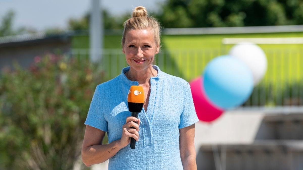 Andrea Kiewel sorgt sich jeden Tag um ihren Partner. (Foto)