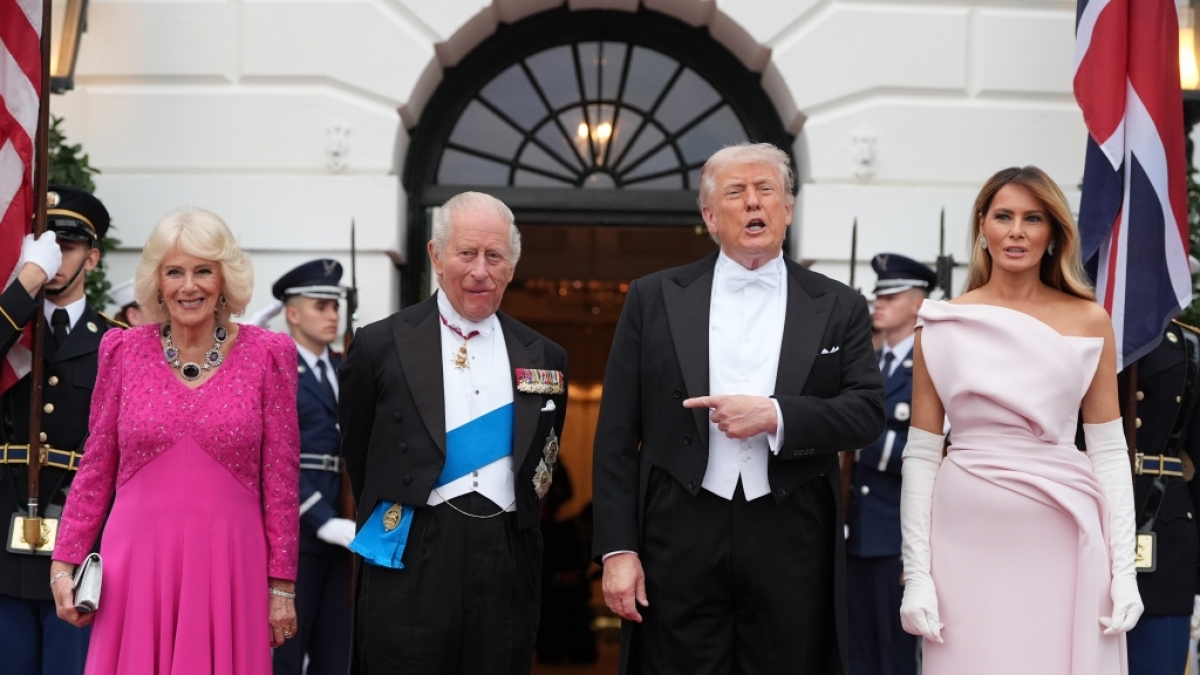 Donald Trump leistete sich einen Fehlgriff bei Ehefrau Melania. (Foto)