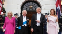 Donald Trump leistete sich einen Fehlgriff bei Ehefrau Melania.