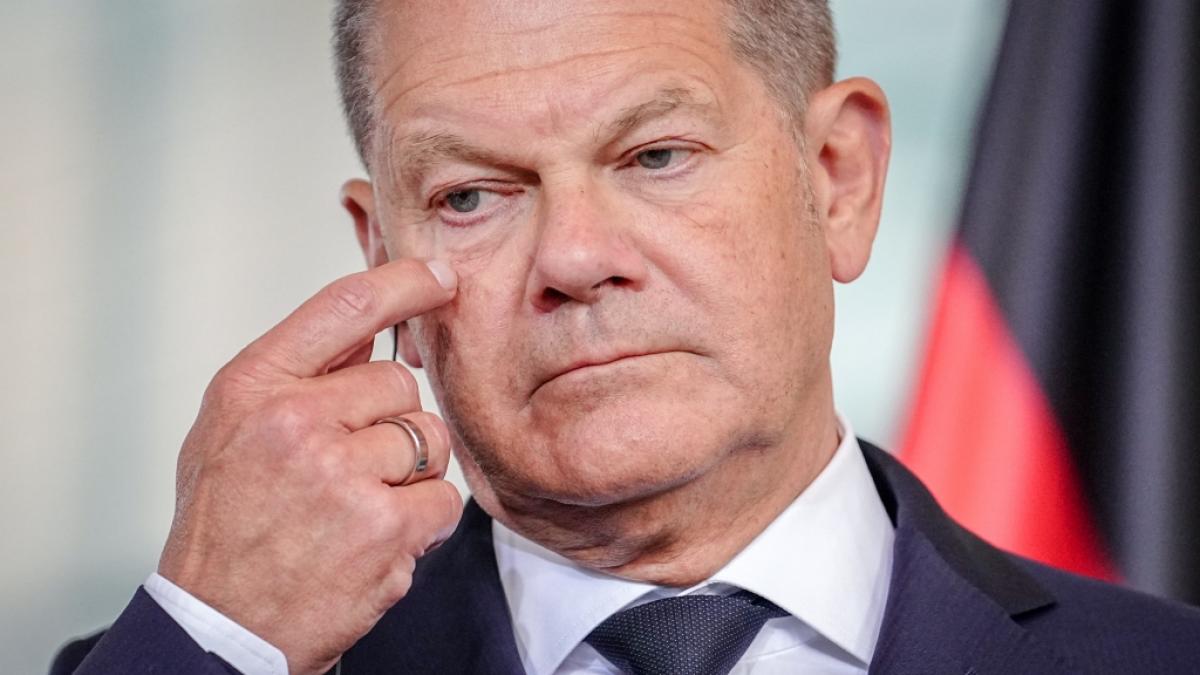 Bundeskanzler Olaf Scholz wird am 14. Juni 2024 66 Jahre alt. (Foto)