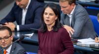 Außenministerin Annalena Baerbock bei der Regierungsbefragung am 16.10.2024 im Bundestag.