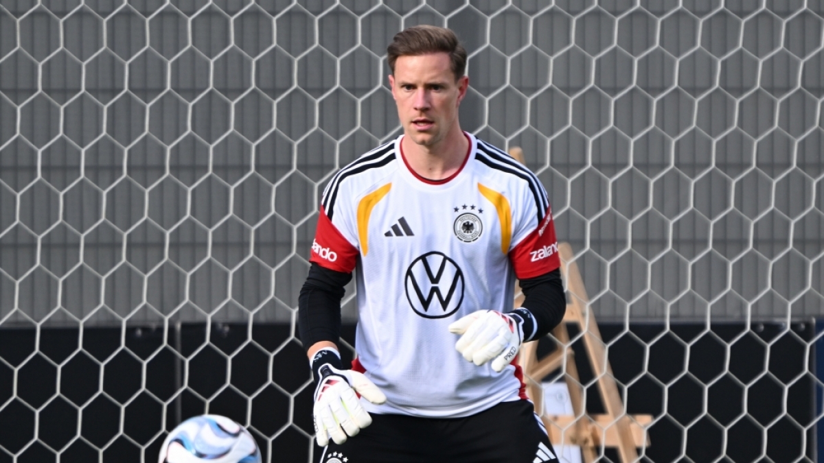 Nationaltorwart Marc-Andr&eacute; ter Stegen hat privat drei Kinder. (Foto)