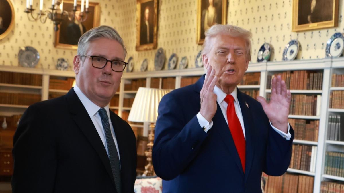 Gro&szlig;britanniens Premierminister Keir Starmer will Donald Trumps Seeblockade nicht unterst&uuml;tzen. (Foto)