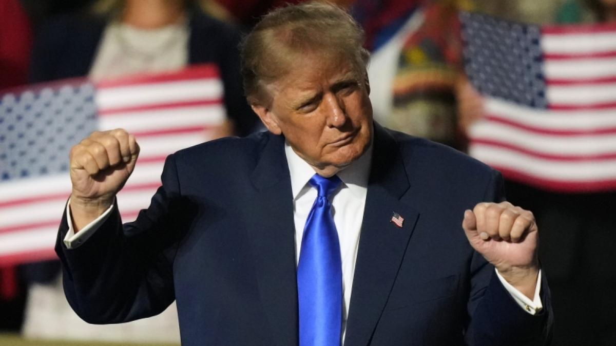 Auch abseits von Donald Trumps Auftritt gab es eine Menge Wirbel. (Foto)