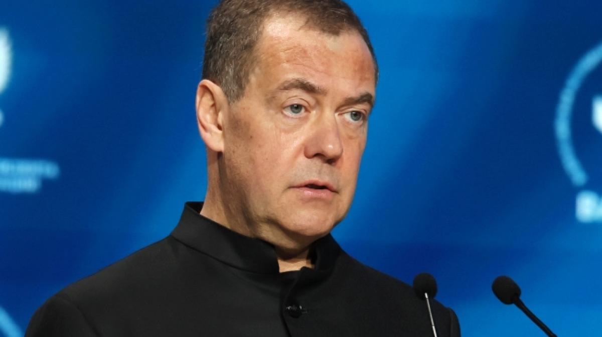 Dmitri Medwedew drohte dem Westen einmal mehr mit Eskalation. (Foto)