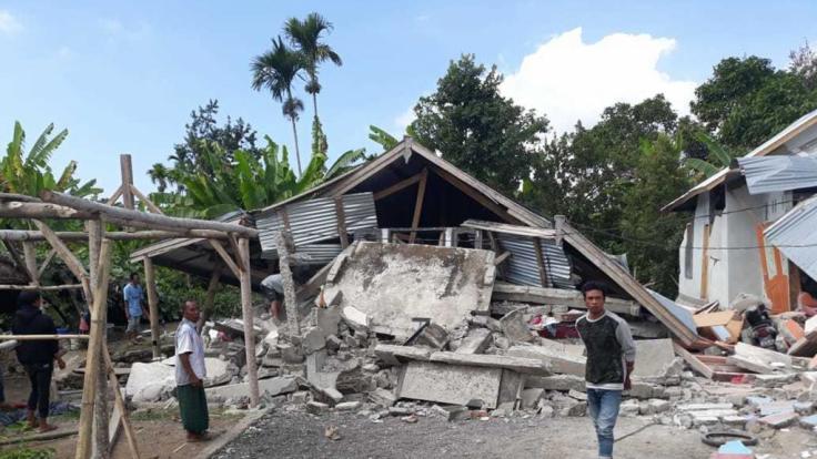 Erst im August erschütterte ein schweres Erdbeben die indonesische Insel Lombok.