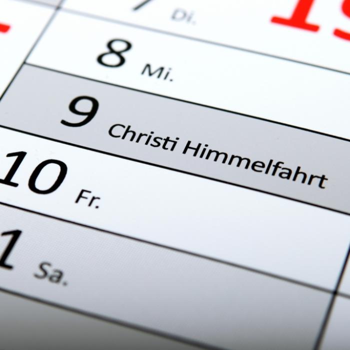 Wann und wo haben die Läden an Christi Himmelfahrt geöffnet?