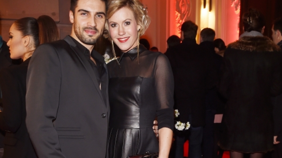 Wolke Hegenbarth und Freund Oliver beim Besuch der Berlinale 2016. (Foto)