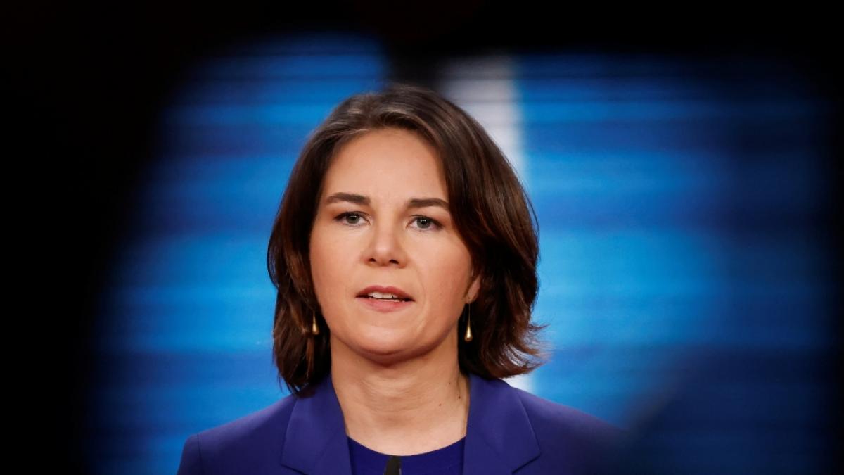 Annalena Baerbock wurde f&uuml;r ihr Englisch verspottet. (Foto)