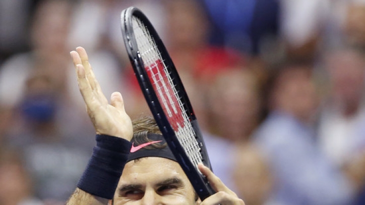 Roger Federer kickte im Achtelfinale Philipp Kohlschreiber aus dem US-Open-Turnier.