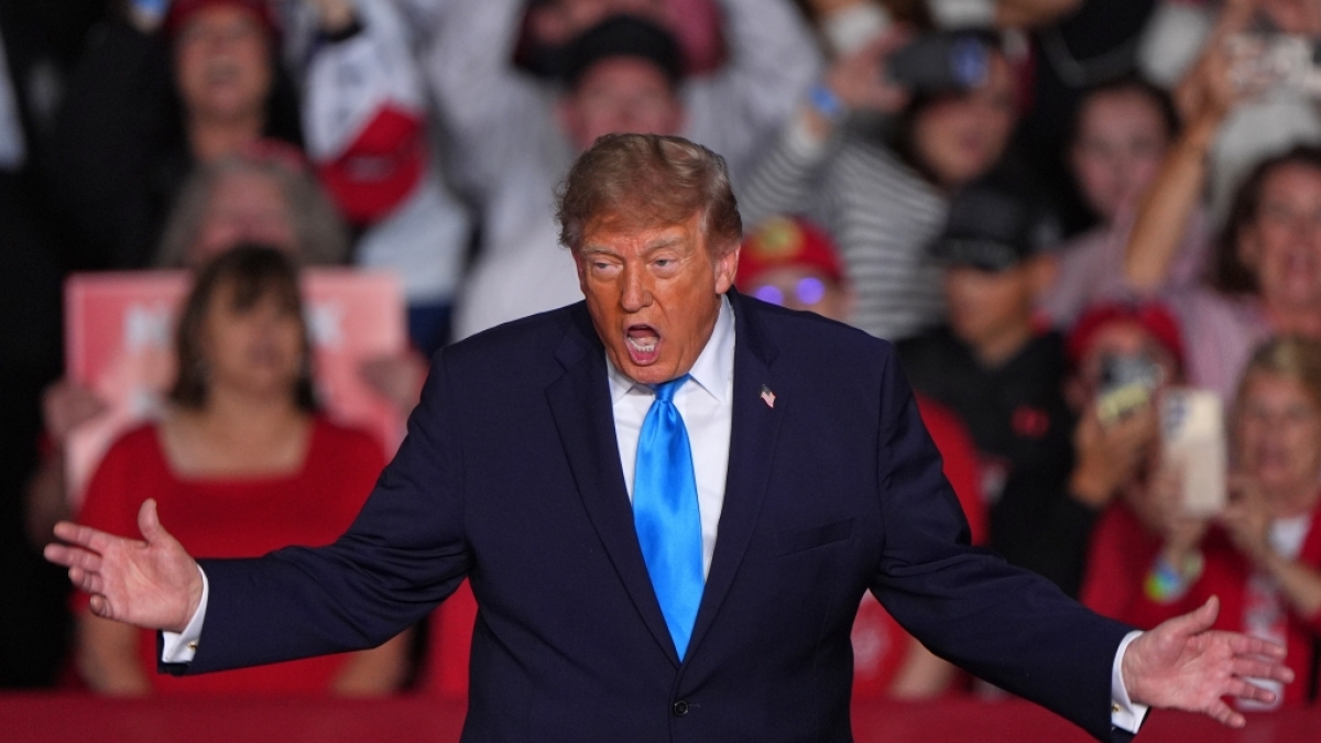 Ist Donald Trump am Rande der Verzweiflung? (Foto)