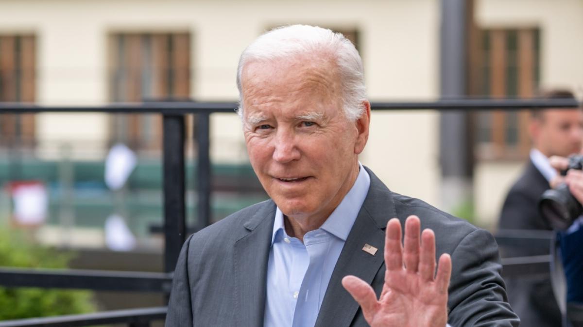 Joe Biden unterst&uuml;tzt die Ukraine im Kampf gegen Russland. (Foto)