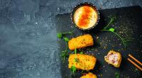 Fischstäbchen mit Zitronen-Joghurt-Dip aus dem Airfryer