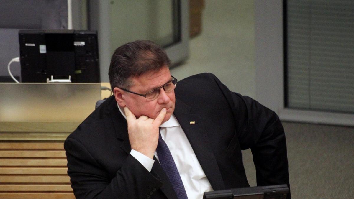 Litauens Botschafter in Schweden, Linas Linkevičius, warnt vor Russlands Hybrid-Krieg gegen den Westen. (Foto)