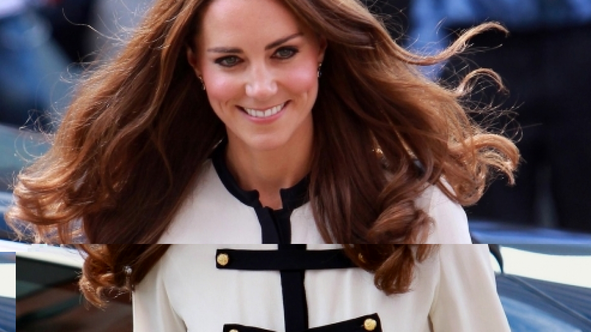 Die fr&ouml;hliche Kate, inzwischen Prinzessin von Wales - auch sie hat kr&auml;ftig Kilos gelassen seit ihrer Hochzeit mit William. (Foto)