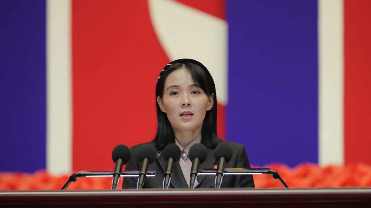 Kim Yo Jong, Schwester des nordkoreanischen Machthabers Kim Jong Un, hat Donald Trump eine eiskalte Abfuhr erteilt. (Foto)