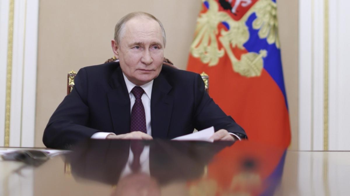 Mit Wladimir Putins Wirtschaft geht es bergab. (Foto)