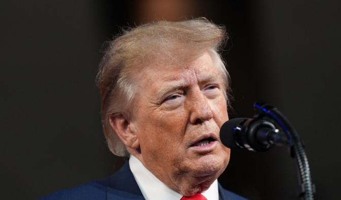 Donald Trump und Katie Zacharia