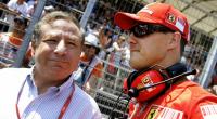Jean Todt und Michael Schumacher im Jahr 2008.