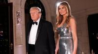 Donald Trump umschiffte eine Frage nach einem Valentinstagsgeschenk für First Lady Melania.
