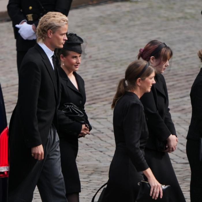 Marius Borg Høiby sorgt bei König Haralds Beerdigung für blankes Entsetzen