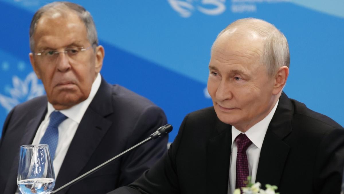 Wladimir Putin (73) hat f&uuml;r seine Waffenexporte ein besonderes Verkaufsargument: "Nato-erprobt!" (Foto)
