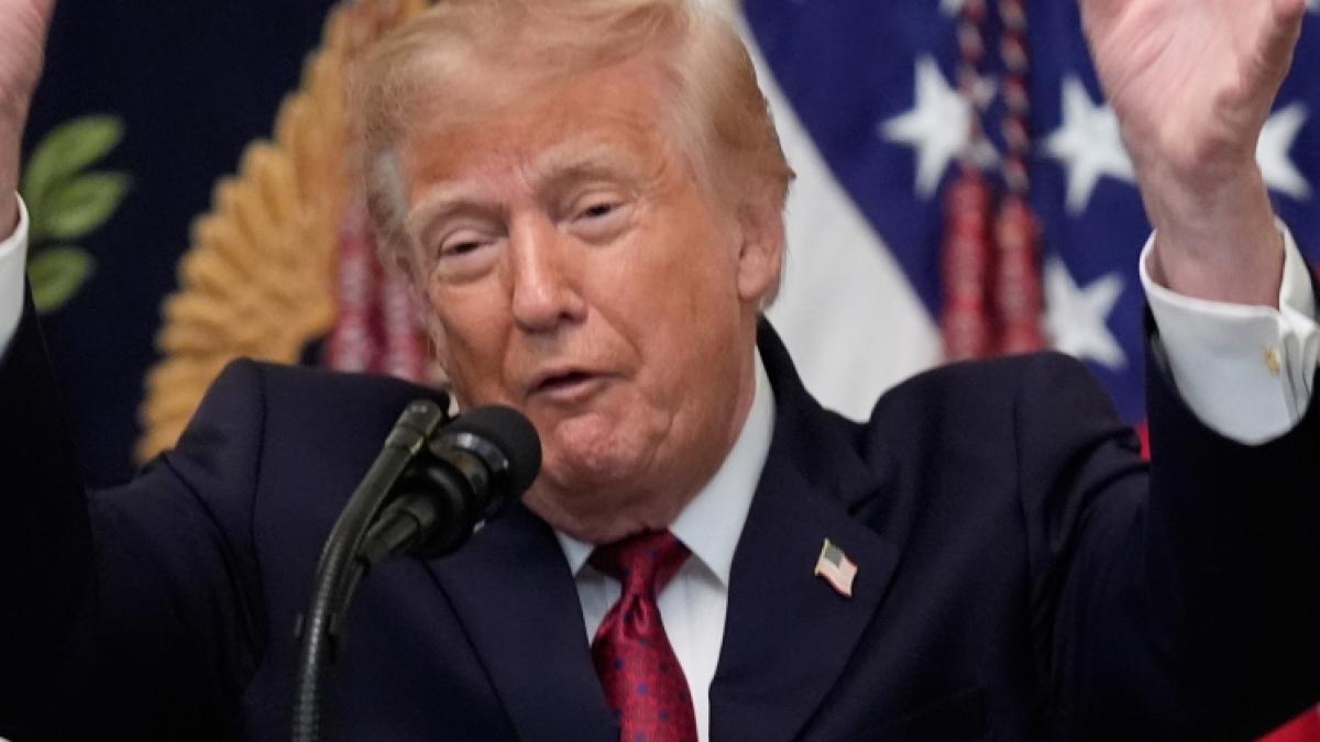 Donald Trump droht dem Iran auch ohne Beweise mit "harter Vergeltung". (Foto)