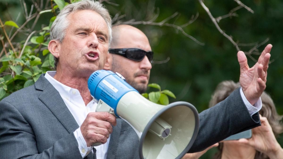 Robert Kennedy Jr. glaubt an eine CIA-Beteiligung beim Mord an seinem Onkel. (Foto)