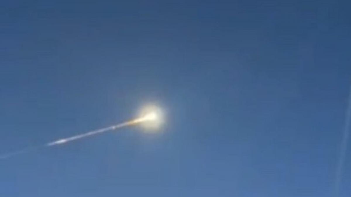 Meteorit &uuml;ber Rheinland-Pfalz gesichtet. Himmelsk&ouml;rper soll H&auml;user besch&auml;digt haben. (Foto)