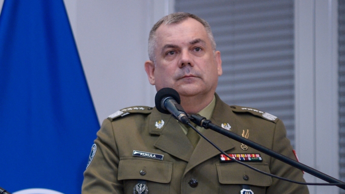 Der polnische Generalstabschef Wieslaw Kukula. (Foto)