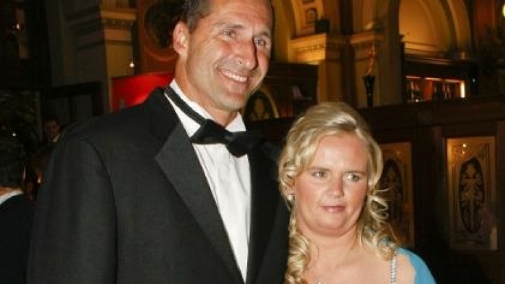 Lars Riedel und seine Frau Katja.