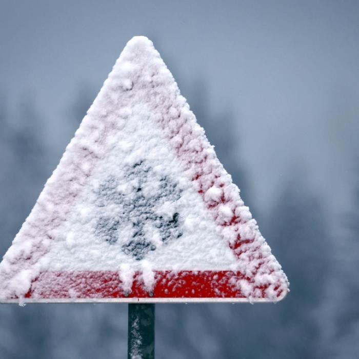 Vorsicht, Schnee und Eisregen! Hier wird es besonders gefährlich
