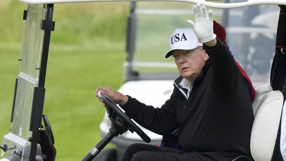 Donald Trump: Nukleare Karte warnt - so gef&auml;hrlich lebt er in Schottland. (Foto)