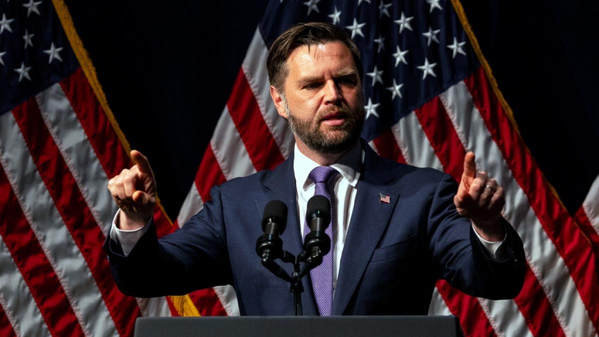 J.D.Vance b&uuml;&szlig;t innerhalb seiner Partei an Beliebtheit ein. (Foto)