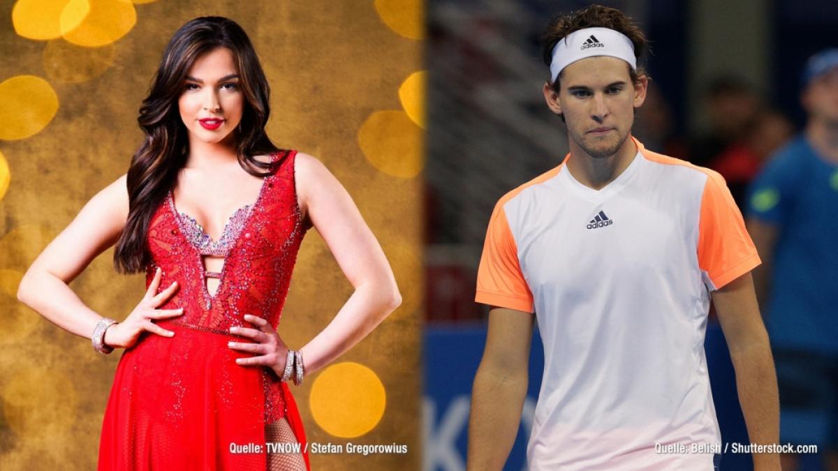 "Let's Dance"-Star Lili Paul-Roncalli und Tennisprofi&nbsp;Dominic Thiem sind wohl in einer Beziehung (Foto)