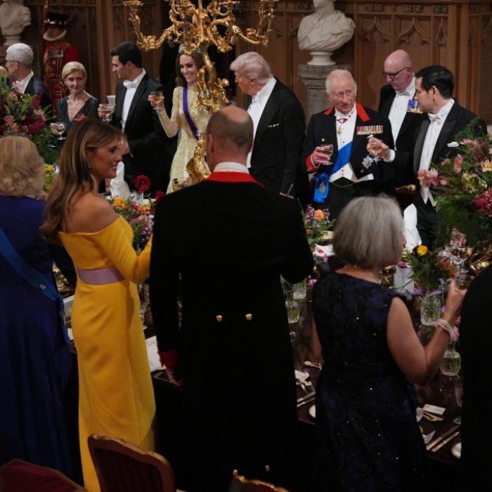 Briten-Thronfolger bezirzt Melania Trump - da war 