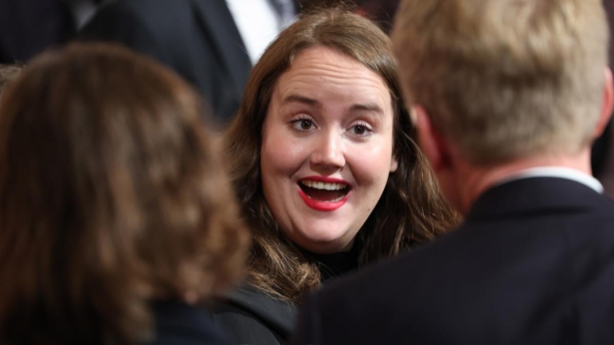 Ihren Humor hat Ricarda Lang nicht verloren. (Foto)